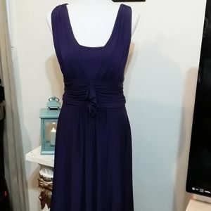 Beautiful David's Bridal Purple Dress